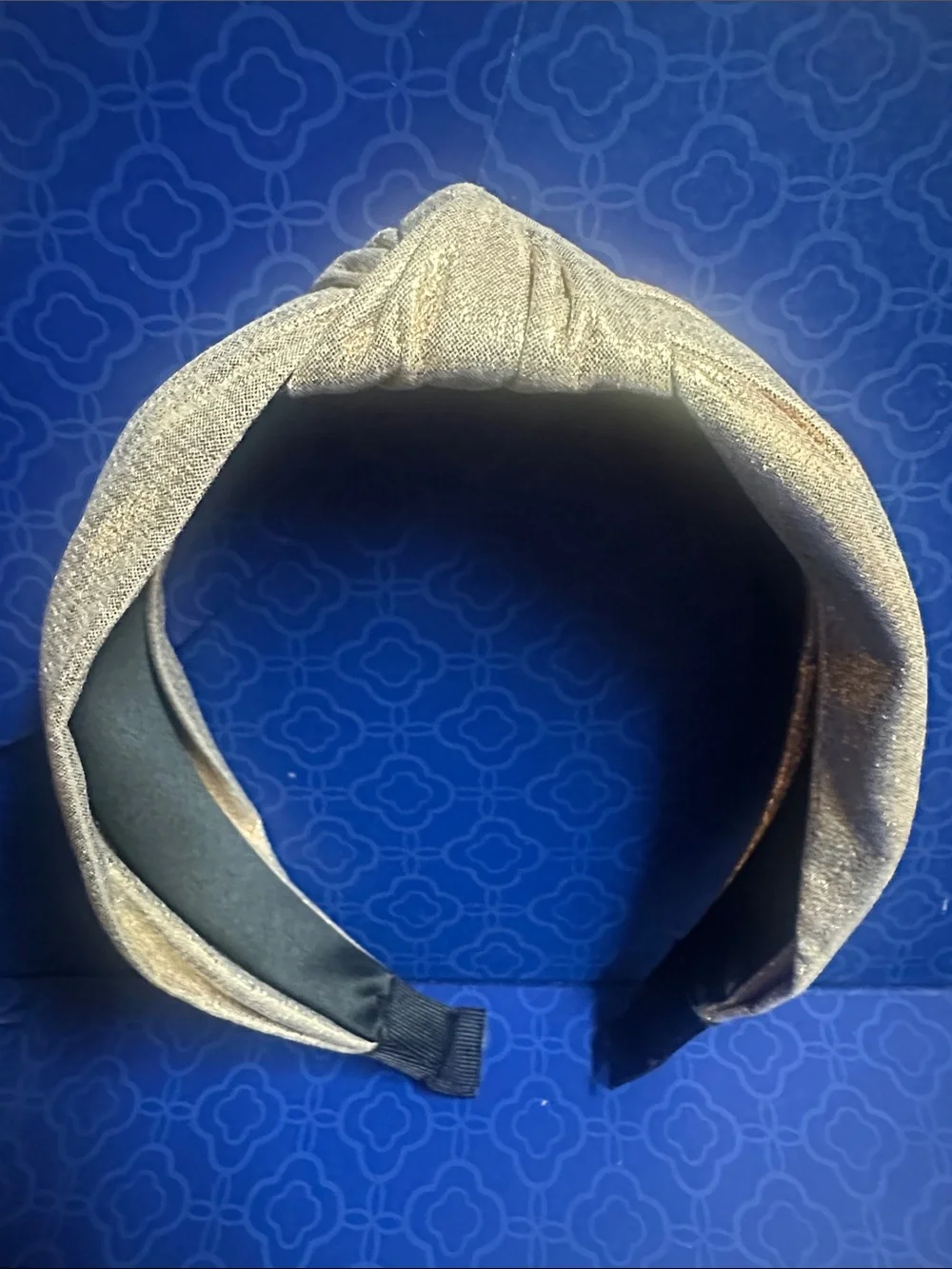 Metallic Gold Knotted Headband